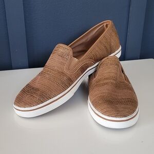 Lauren Ralph Lauren Janis Woven Slip-on Shoes, Women's Size 8.5 B